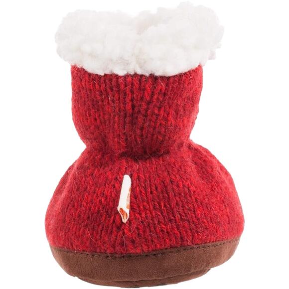 Acorn Kids Easy Bootie Ragg Slipper: Cozy Wool, Memory Foam, SZ 12/18 Months - Picture 2 of 5